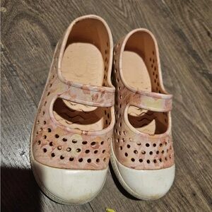 Kids Pink and White Shoes